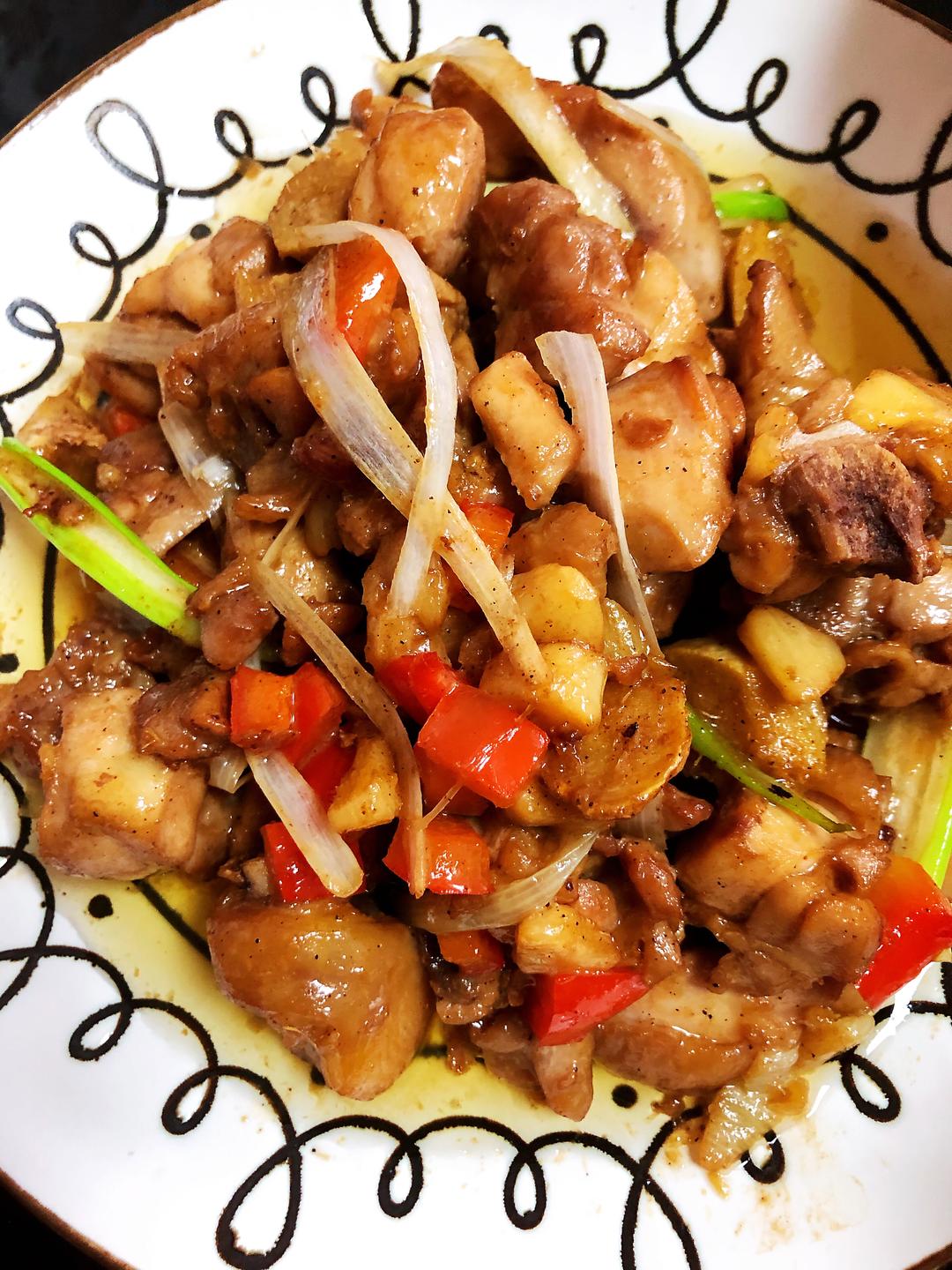 最简单的鸡肉做法——家常生炒鸡的做法